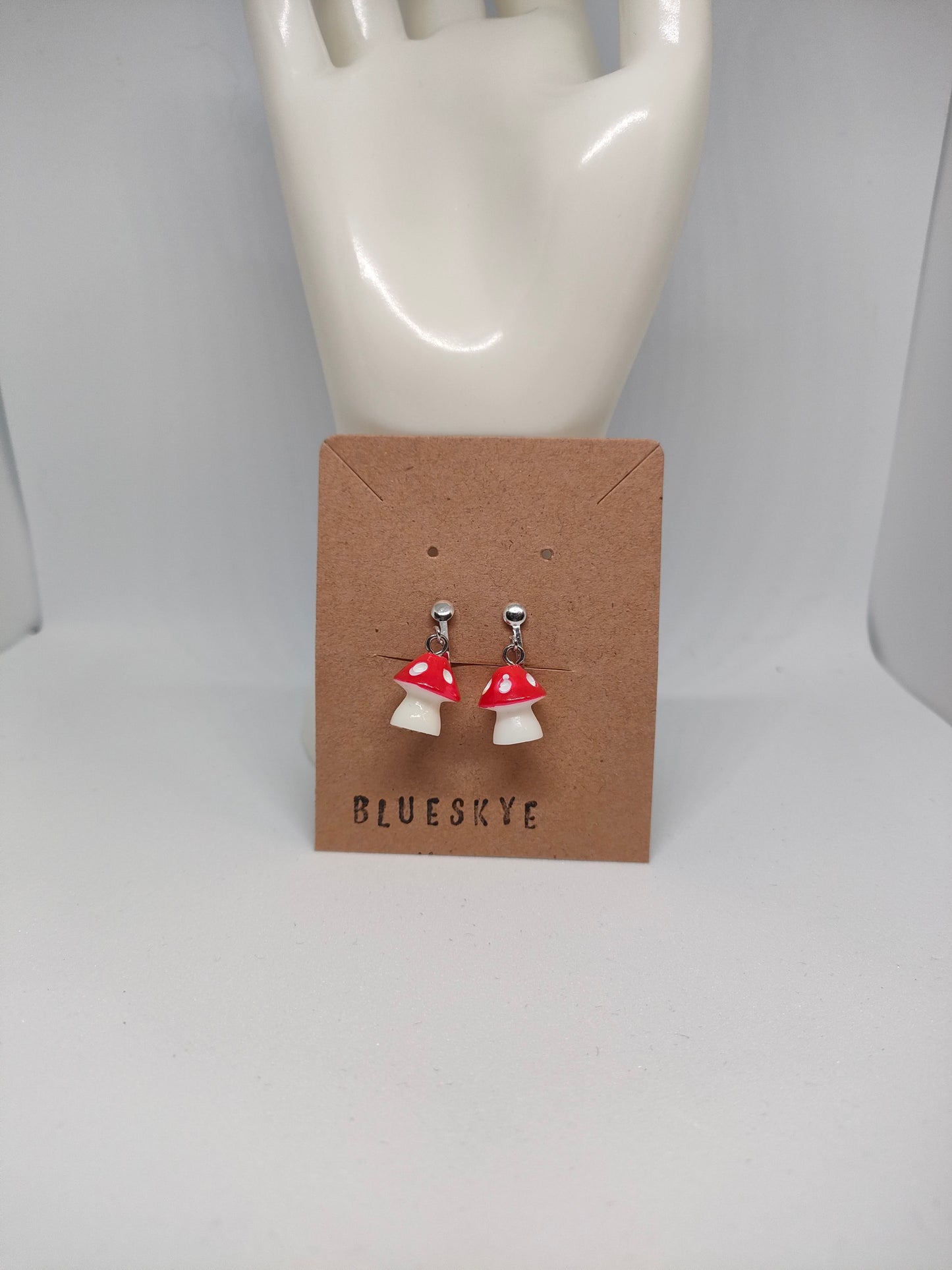 Red Toadstools - Clip On