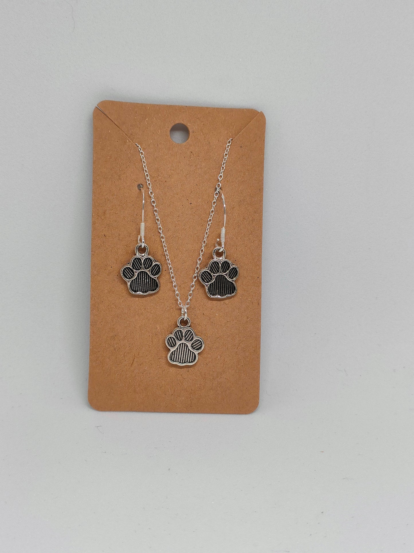 Silver paw set #601